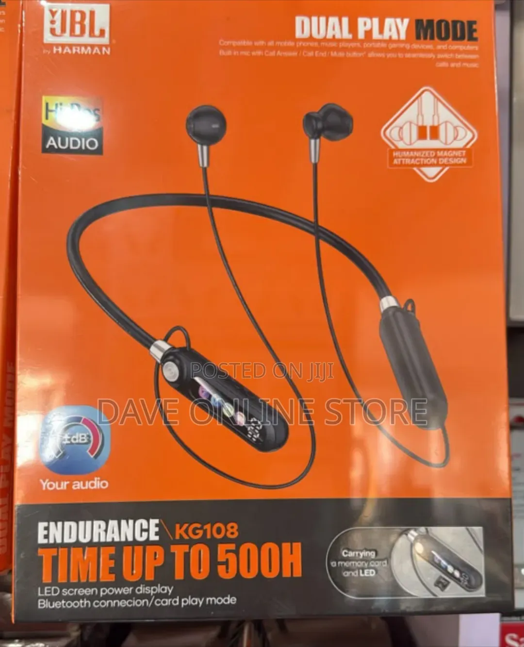 JBL Endurance KG108 Neckband Headset