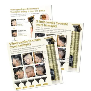 T9-Style Professional Hair Clipper