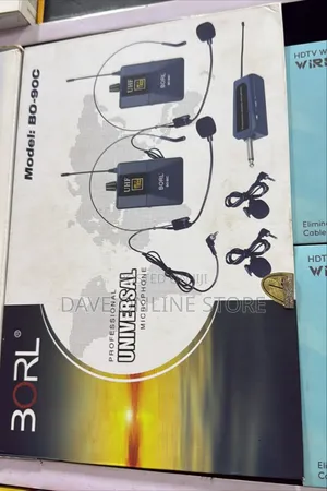 Borl Model BO-90C Professional Universal Wireless Microphone System.