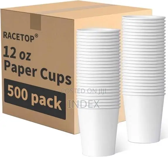 500 Pack Disposable Paper Cups