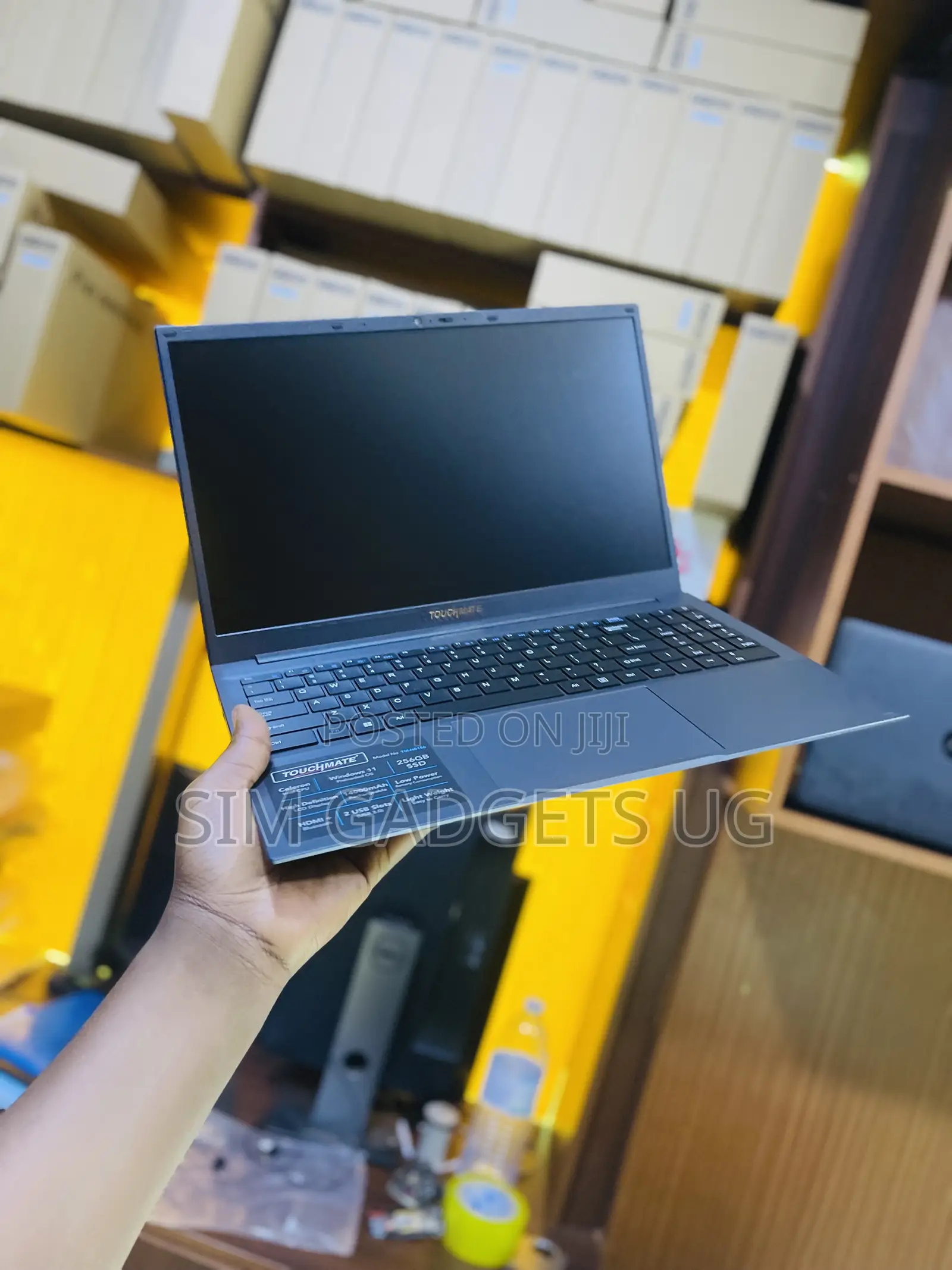 New Laptop Touchmate TM-NB116B 8GB Intel Celeron SSD 256GB
