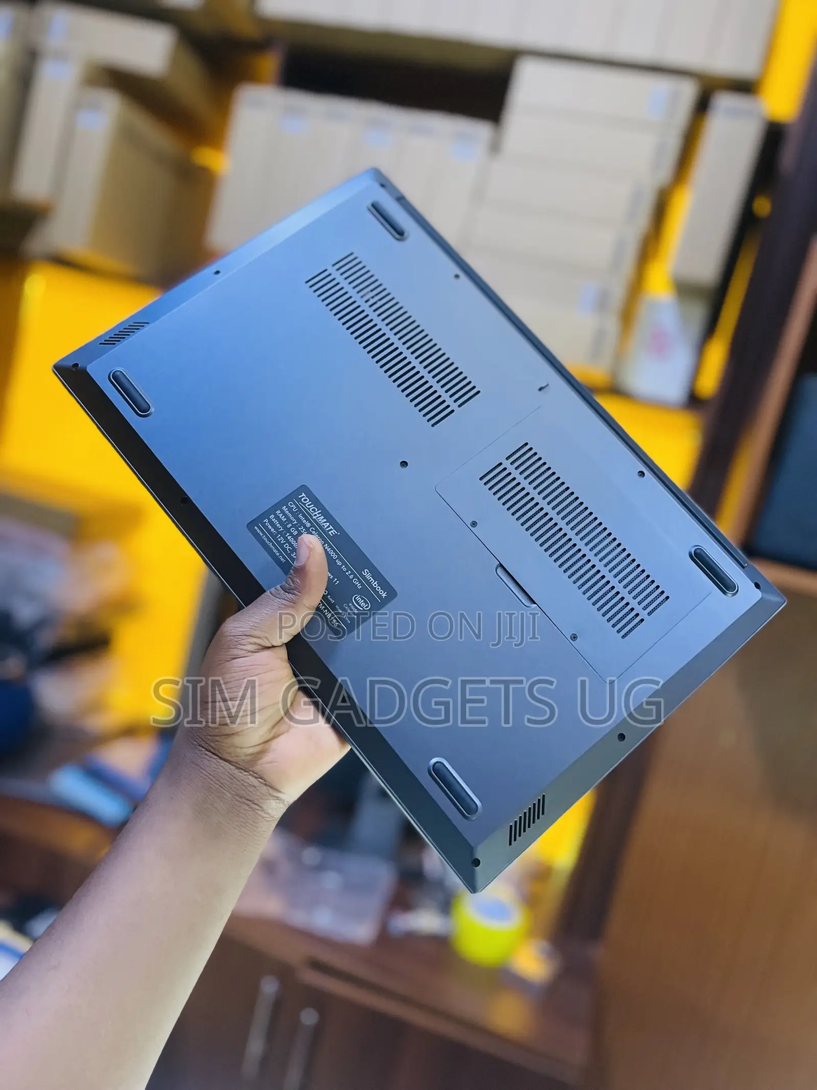 New Laptop Touchmate TM-NB116B 8GB Intel Celeron SSD 256GB