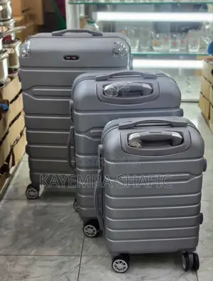 3 Piece Set Hardside Travel Trolley Suitcases Spinner Wheels