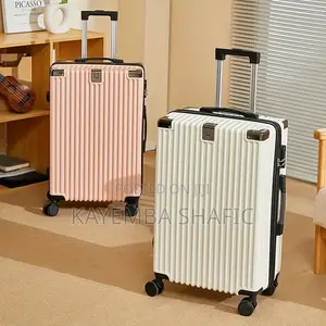 Premium 3pcs Pink Hard Shell Travel Suitcase Set With Wheels