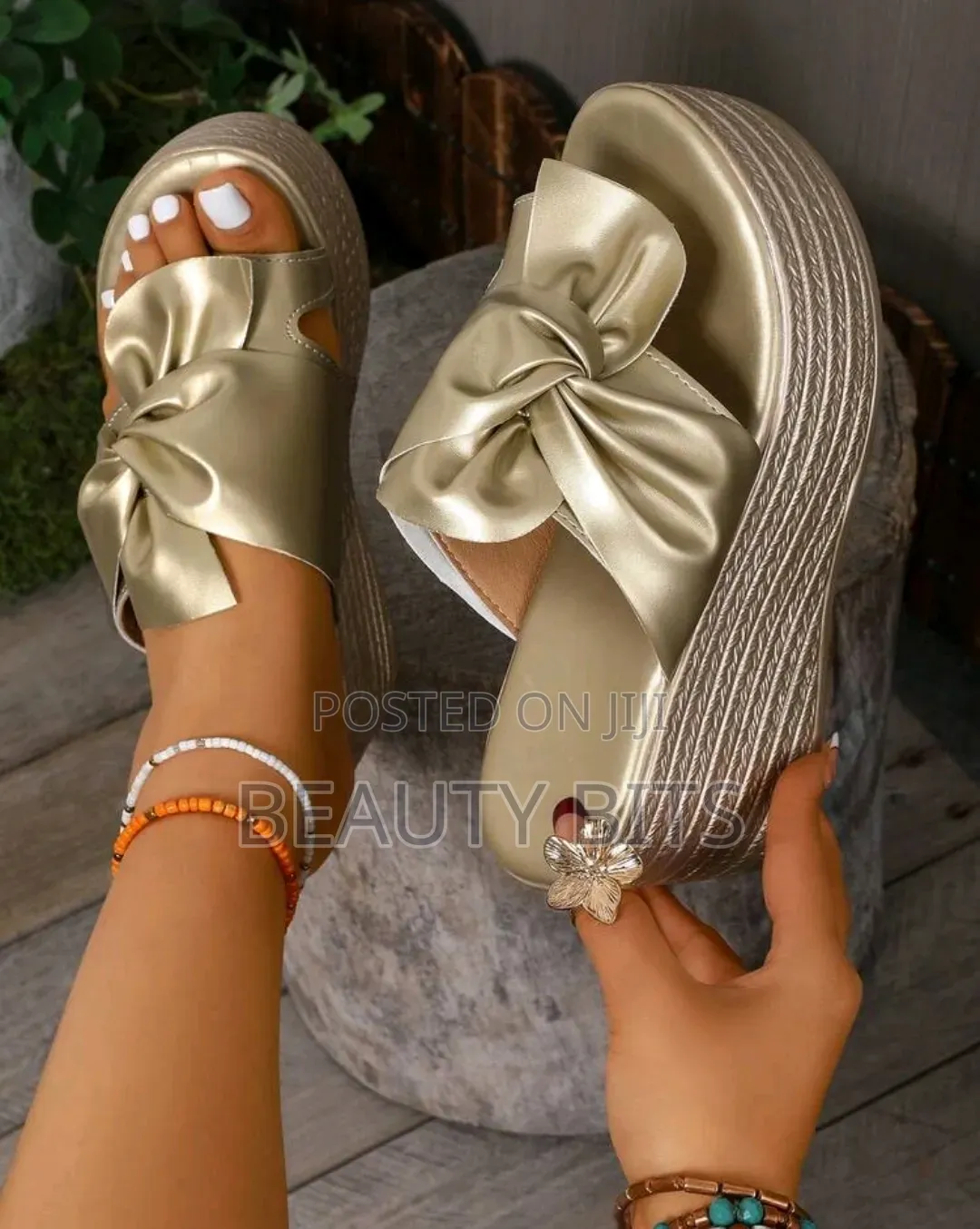 Wedge Platform Block Shoes