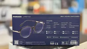 Porodo Lifestyle Oran Round Frame Anti Blue Light Computer Glasses