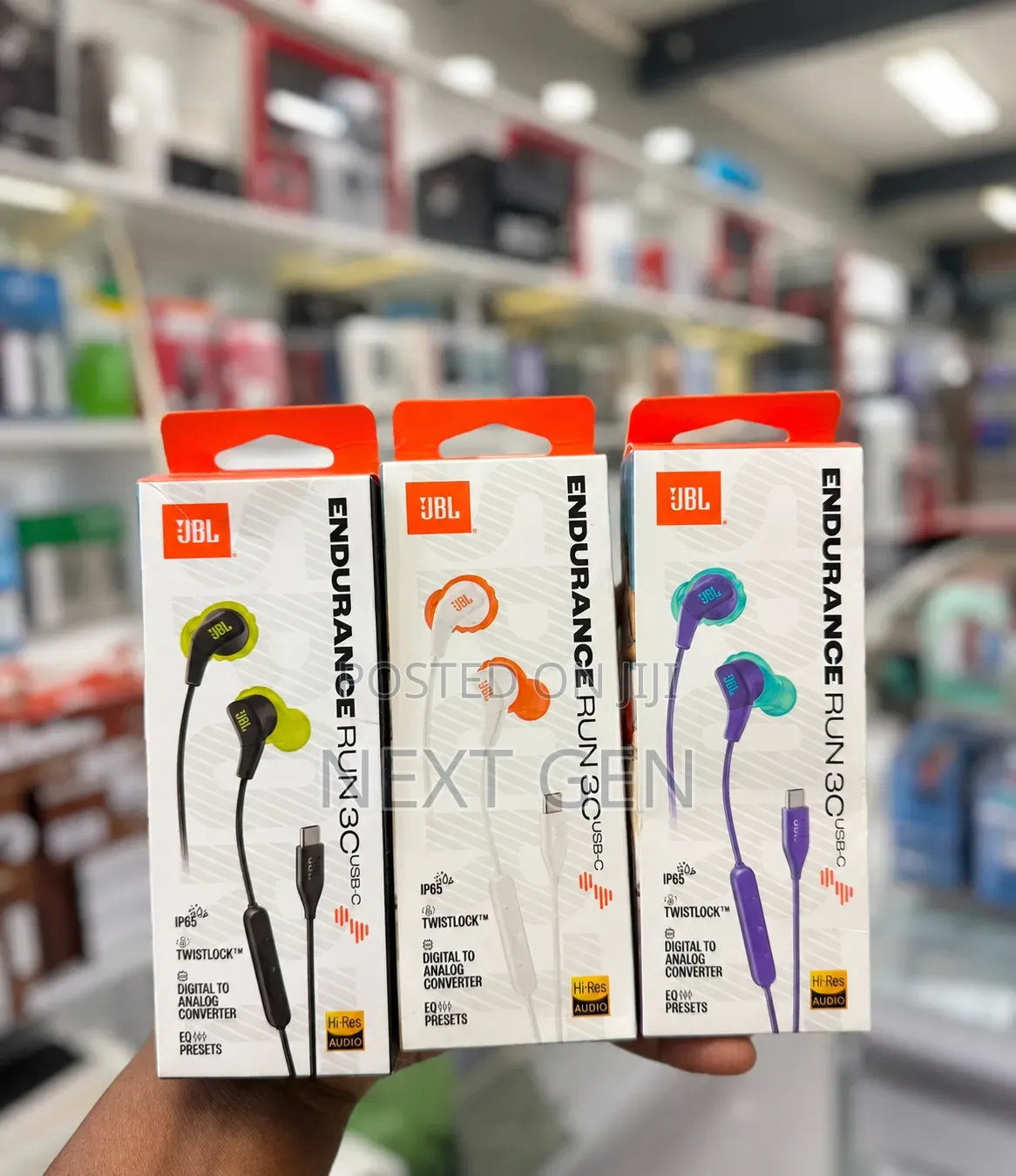 JBL Endurance Run 3C Wired Earphones