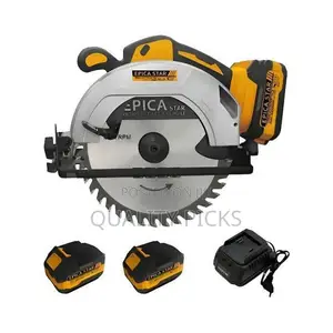 Circular Saw Without Brush, 21V, 175mm, Cutting Angle 45