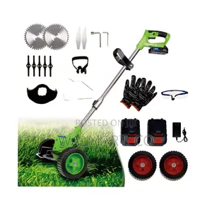 Grass Cutter With 2 48V Batteries and Wheels - At PC