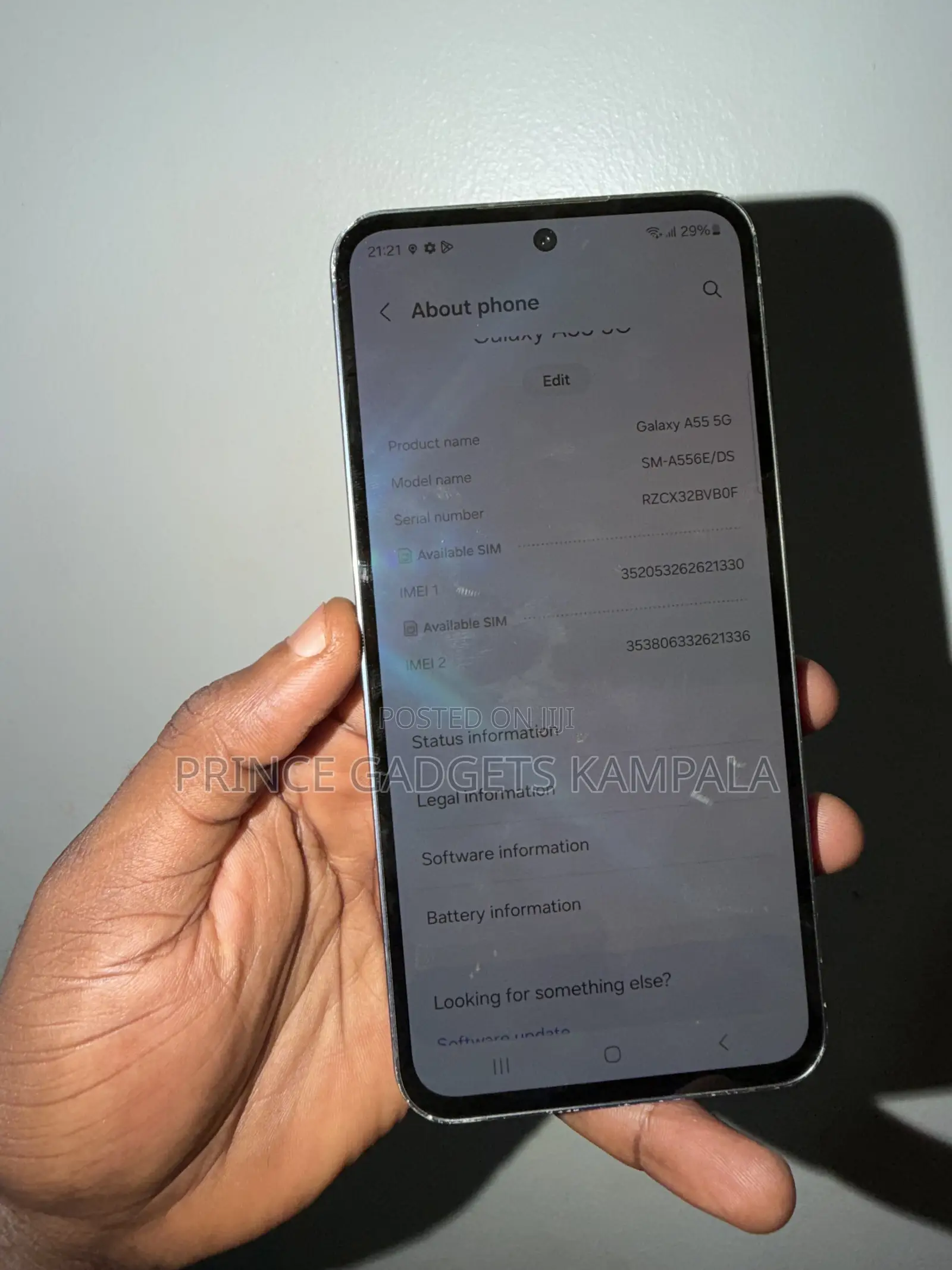 Samsung Galaxy A55 256 GB Black