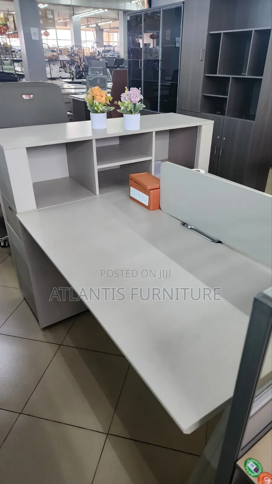Glass Less Office Workstation