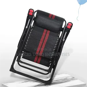 Foldable Zero Gravity Reclining Lounge Chair With Tray