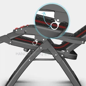 Foldable Zero Gravity Reclining Lounge Chair With Tray