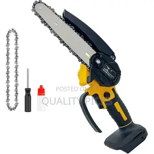 Handheld Chainsaw 6 Inch Brushless Motor for Dewalt 20V Battery