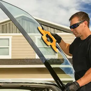 Triple Heavy Vacuum Plate Handle Glass Holder Glass Suction Cup Puller
