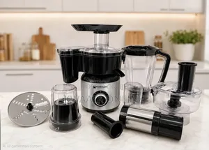 10 in 1 Hoffman 1200W Food Processor Unbreakable Jar Copper Coil Motor