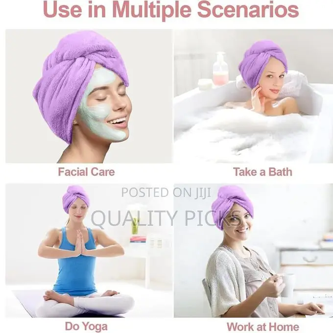 Microfiber Hair Towel Wrap for Women,