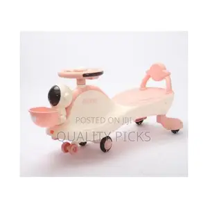 Swing Car for Kids - Magic Twister Car With LED Front Lights