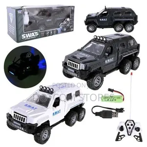 High Quality Uniform Swat Remote-Control Vehicle Set