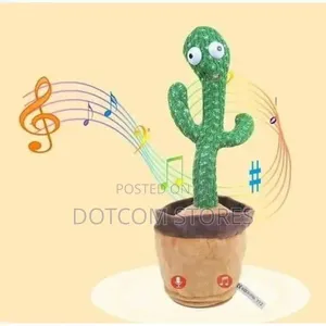 Dancing Talking Cactus Toy for Baby Girls Boys -Green