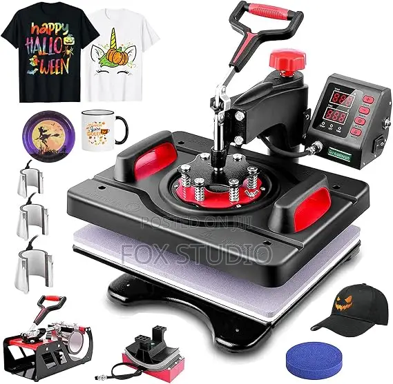 Heat Press Combo 8in1