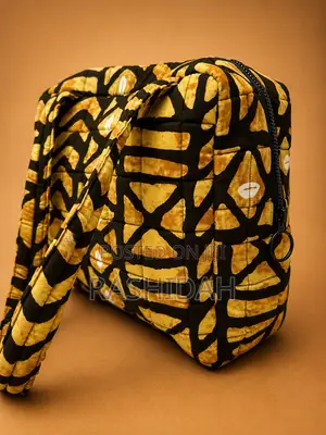 Daima Tote Bag-Multicolored-Gold