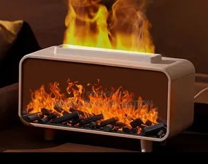 Fire Place Humidifier (Diffuser and Humidifier Fireplace Flame Effect]