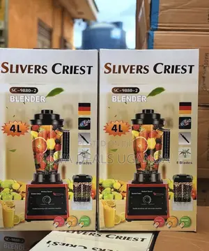 4L Silver Crest Commercial Electric Blender 8000w- SC-9880-2