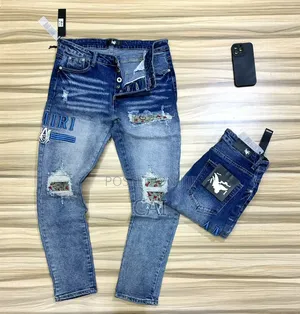 Stacked Amiri Jeans