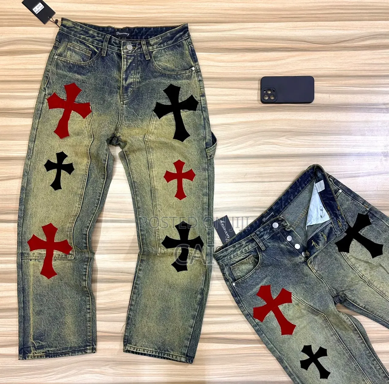 Stacked Amiri Jeans