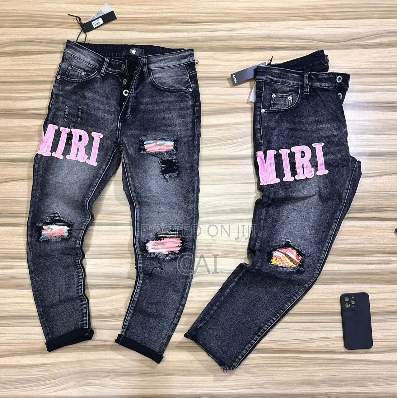 Stacked Amiri Jeans