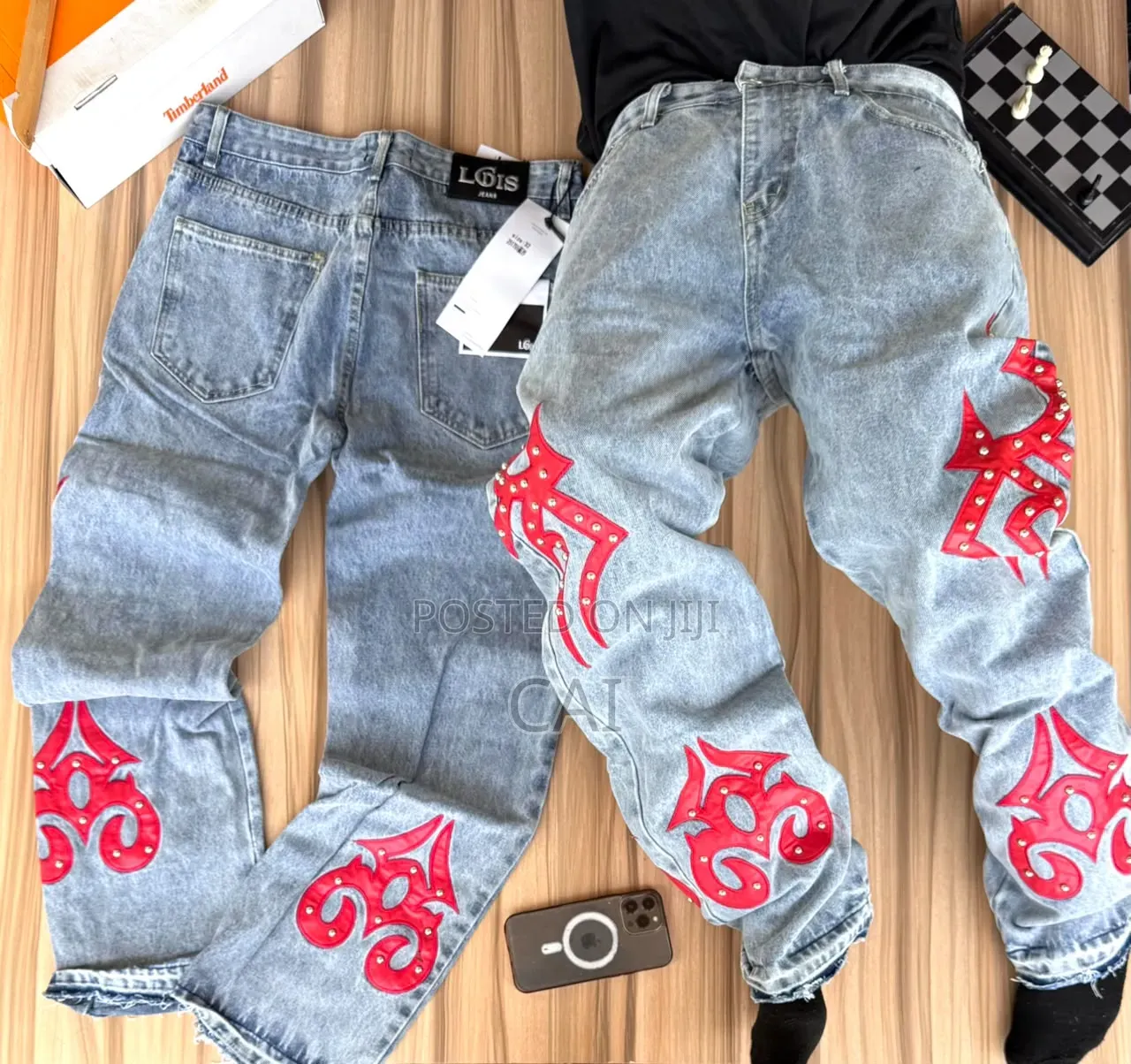 Stacked Amiri Jeans