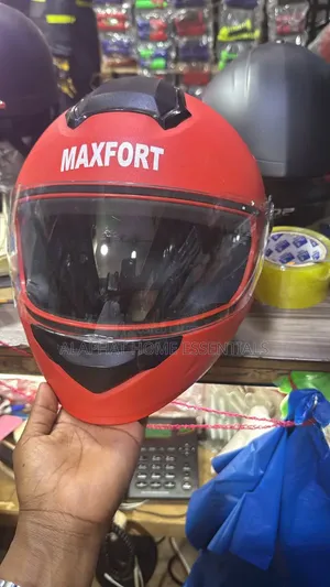 Full-Face Maxfort Motorcycle Helmet