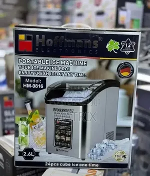 2.6L Hoffmans Portable Ice Machine HM-9816
