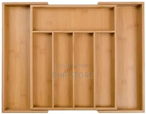 Wooden Cutlery Organizer for Drawers