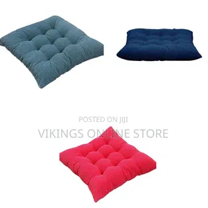 Chair Cushion With Ties, Nonslip Tufted Seat Cushions Kitchen Dining