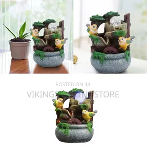 Desktop Fountain, Waterfalls Landscape Ornament Ornament Miniature Zen