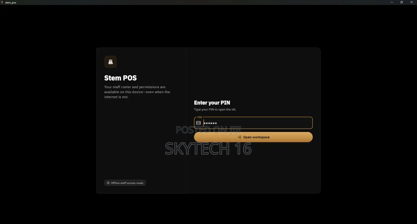 STEM POS for Restaurant/Bar /Retail/Video Library Electronic Shops
