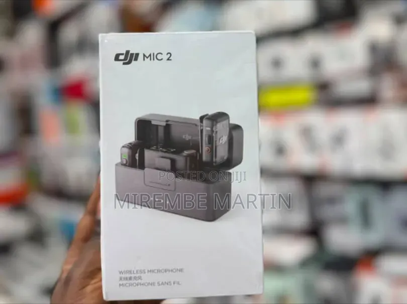 DJI Mic 2 Digital Wireless Dual Microphone Kit With Charging Case
