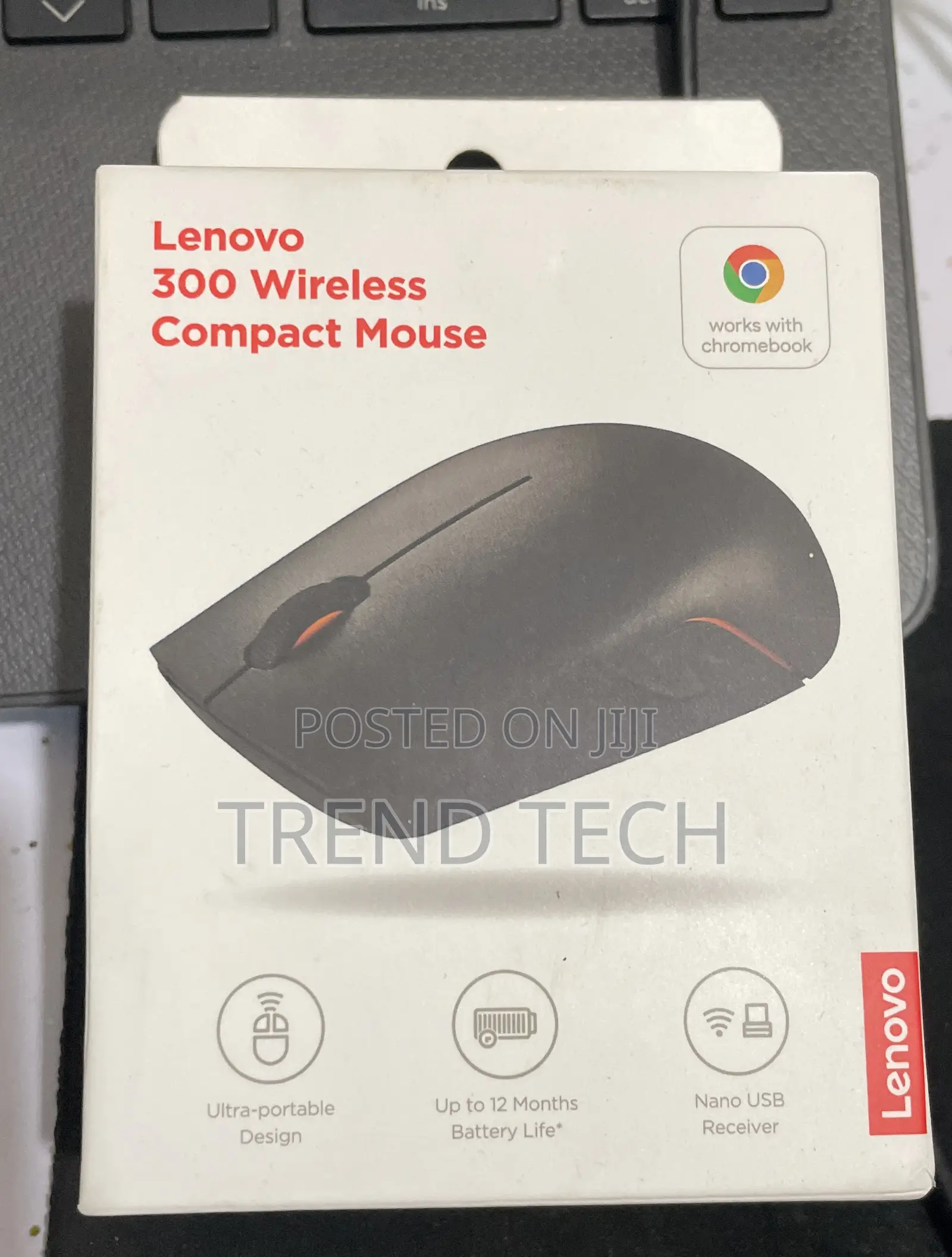 Lenovo 300 Wireless Compact Mouse