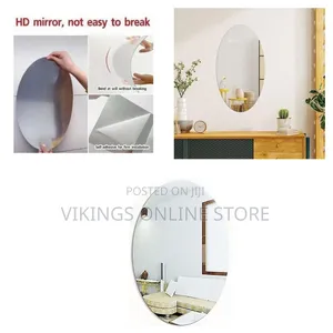 Flexible Mirror Sheets Self-Adhesive Plastic Mirror Tiles Non-Glass