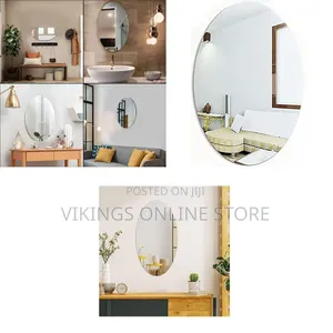 Flexible Mirror Sheets Self-Adhesive Plastic Mirror Tiles Non-Glass