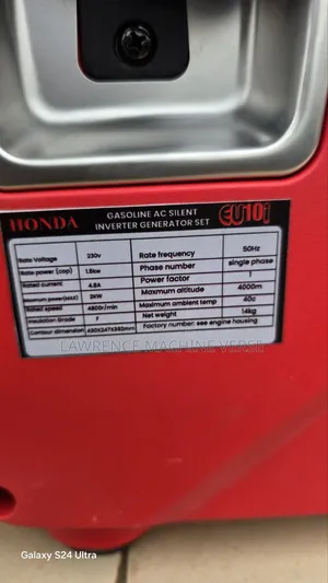 Silent Inverter EU10i 2kw Honda