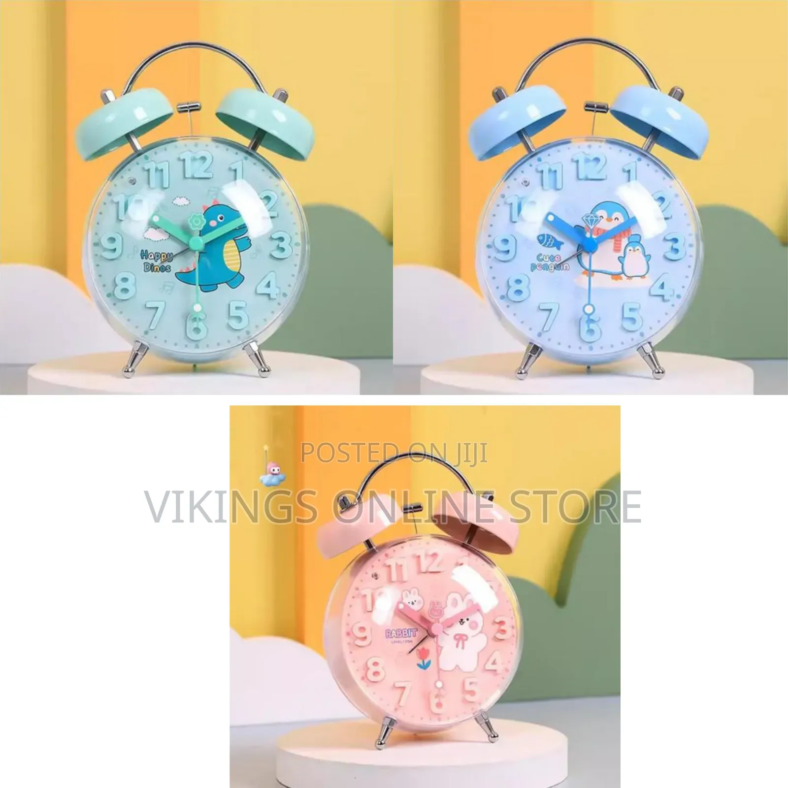 HARAY Alarm Clocks Loud Clock for Bedrooms, Analog