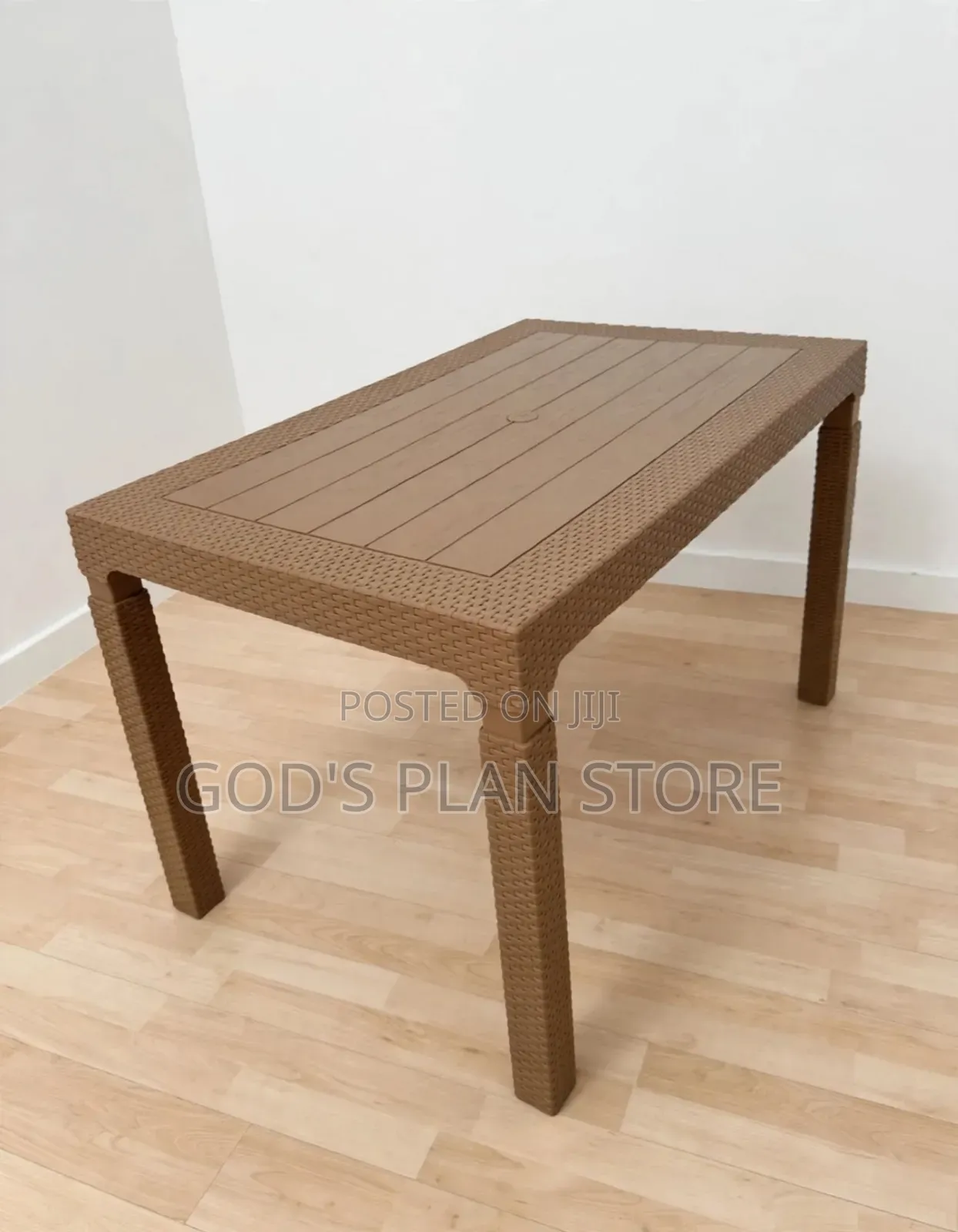 130cm by 80cm Rectangular Plastic Table Plastic Table