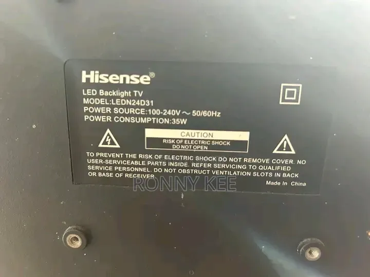 Hisense 32 Inch Led Flat Screen TV Digital