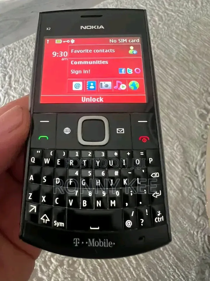New Nokia X2-01 Black
