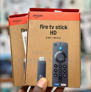 Amazon Fire TV Stick HD Featuring 8 GB of Storage and Wi-Fi 6 Compat