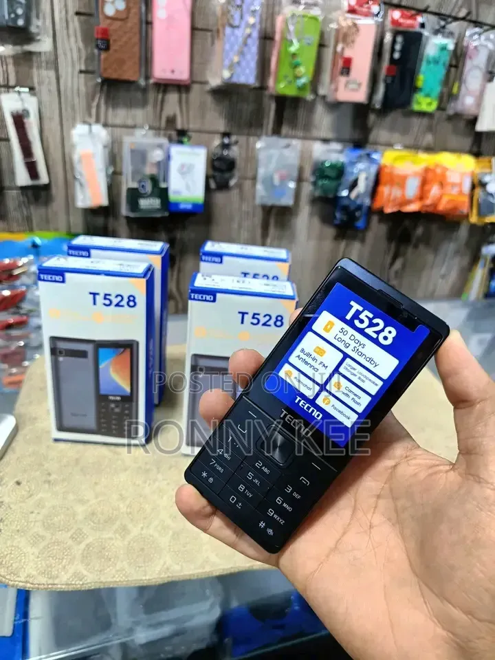 New Tecno T528 Black