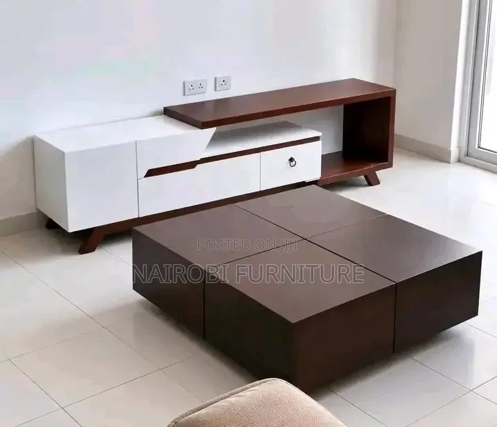 Pops Center Table and TV Stand
